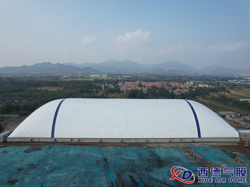 西德氣膜分享：氣膜建筑助力煤場綠色節(jié)能減排發(fā)展