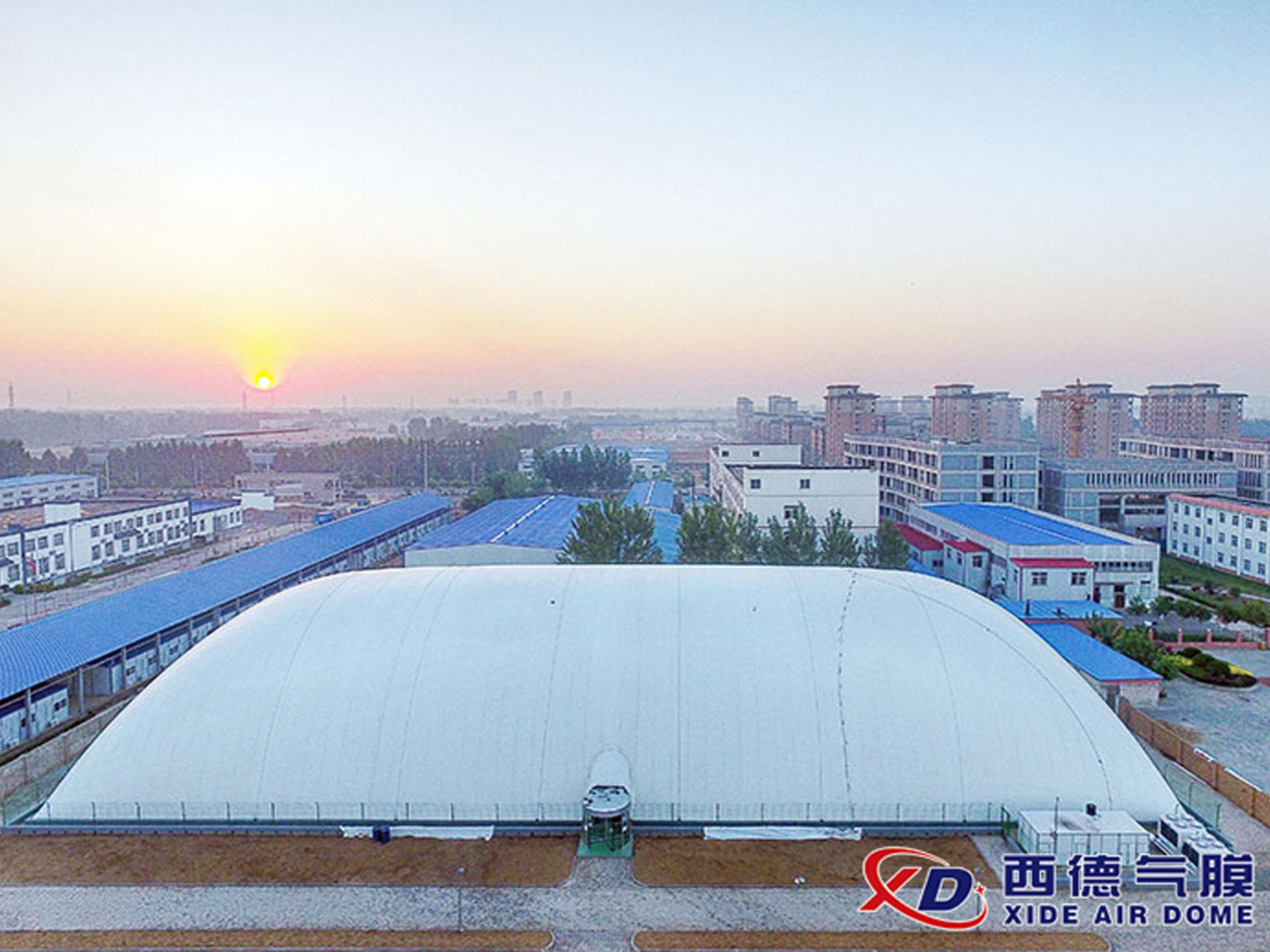 暴雨對氣膜建筑有什有影響嗎?